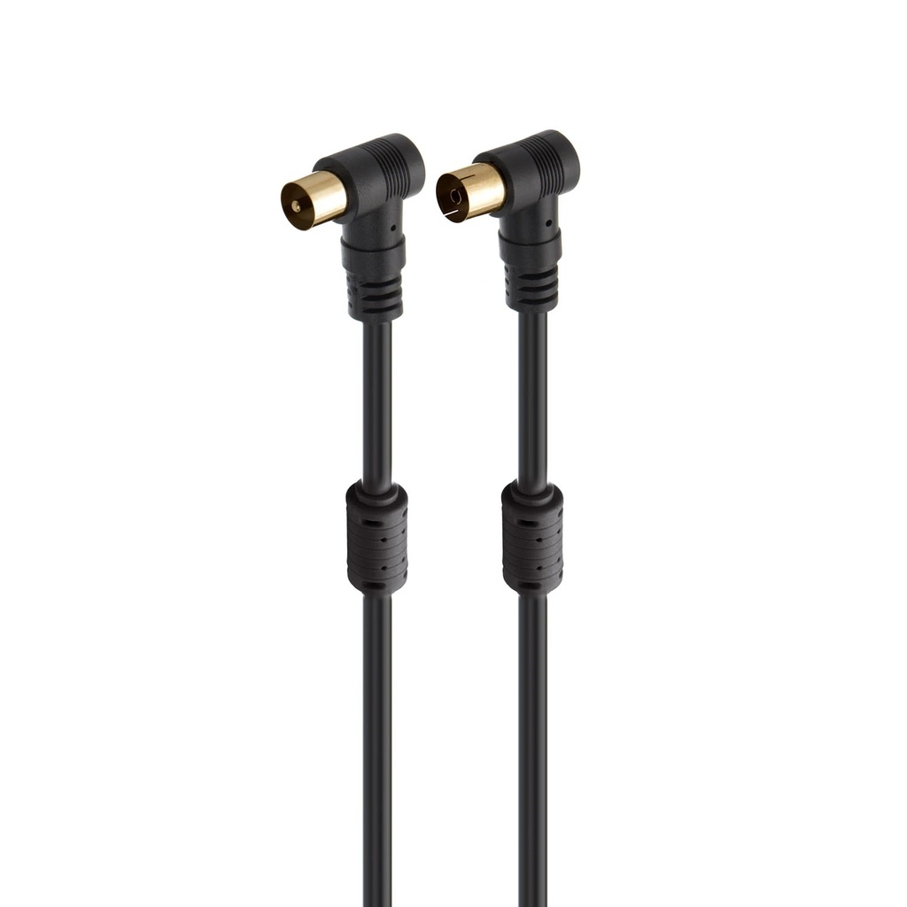 Câble vidéo Antenne coaxiale TV/vidéo mâle vers antenne coaxiale TV/vidéo femelle