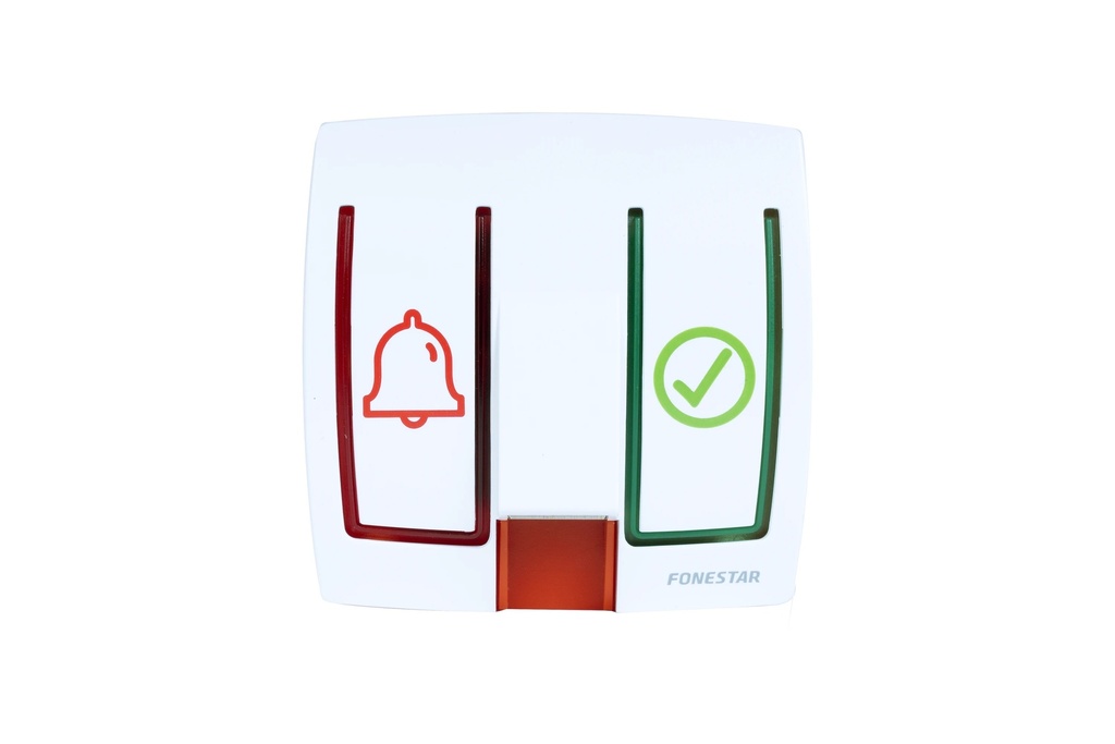 Bouton poussoir mural pour appeler le personnel médical