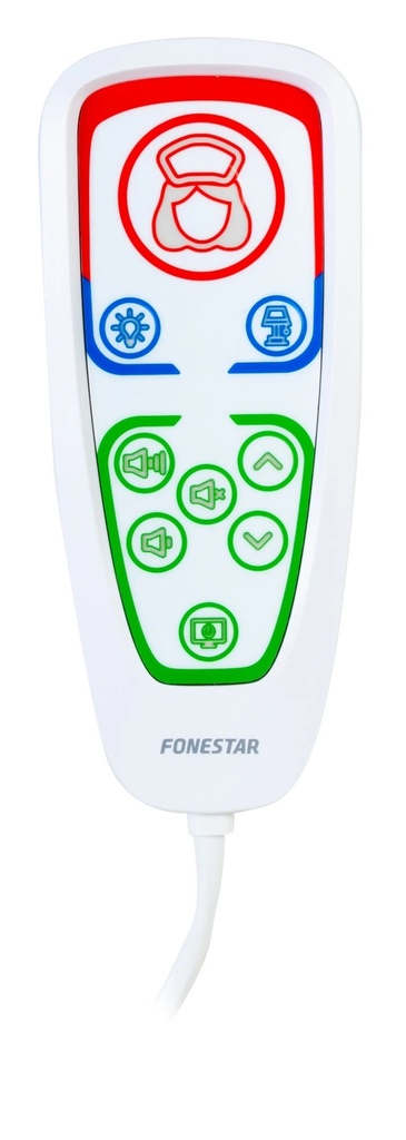 Bouton poussoir typoe poire avec contrôle de la TV