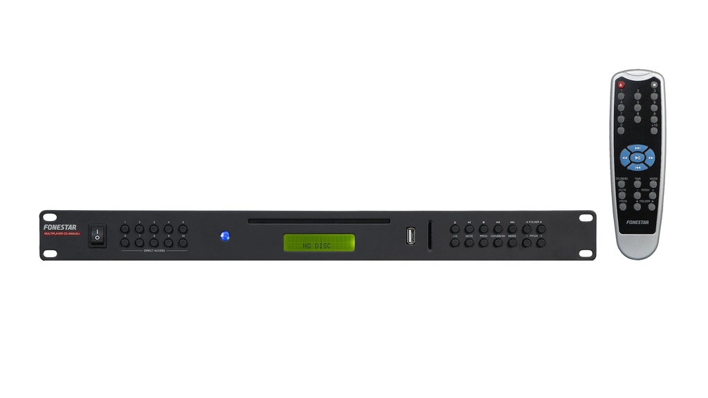 Reproducteur CD/USB/SD avec pitch control et fonction gapless