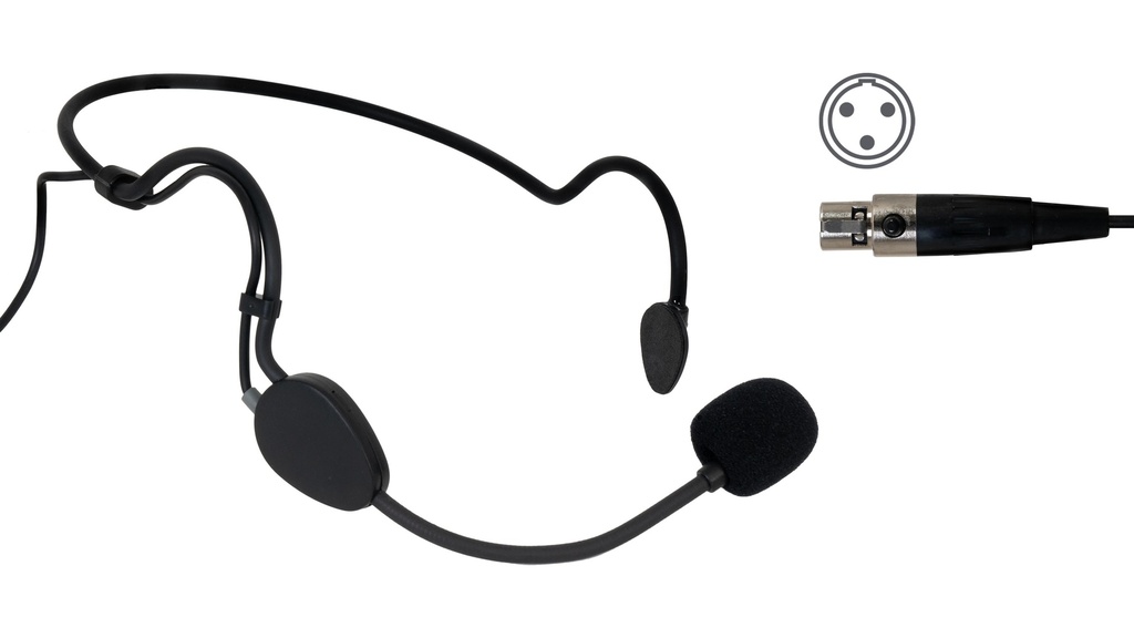 Microphone de condensateur de tête