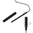 Microphone à condensateur unidirectionnel aérien pour l'installation