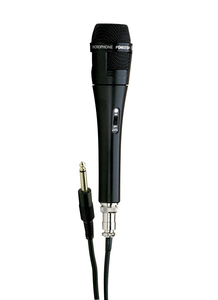 Microphone dynamique unidirectionnel à main