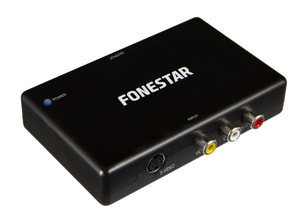 Convertisseur vidéo composite ou S-vidéo et audio stéréo à HDMI