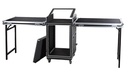 Meuble rack flight case 19’’ anti-chocs