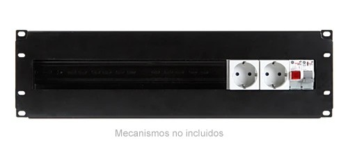 Panneau mécanisé pour rack 19''