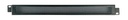 Panneau de recouvrement des commandes avec grille pour rack 19'' 1 U
