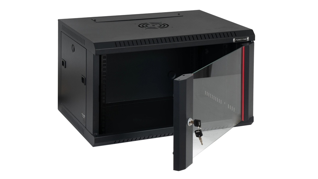 Armoire rack 19’’ murale 6 U