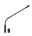 Microphone à condensateur électret cardioïde unidirectionnel avec flexible pour le mod. AIP-1020