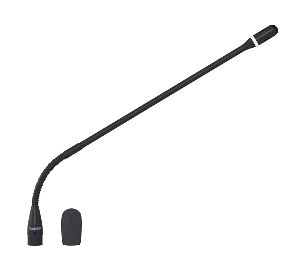 Microphone à condensateur électret cardioïde unidirectionnel avec anneau lumineux