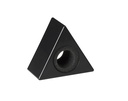 Support publicitaires (triangles) pour microphones à main.