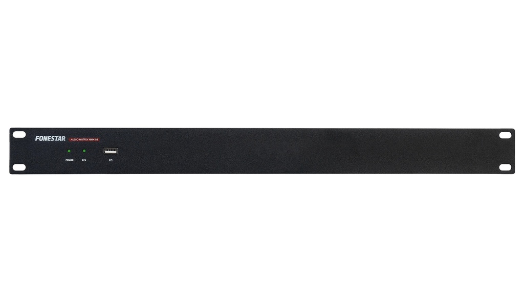 Matrice audio analogique 8 x 8 avec DSP, 8 GPIOs