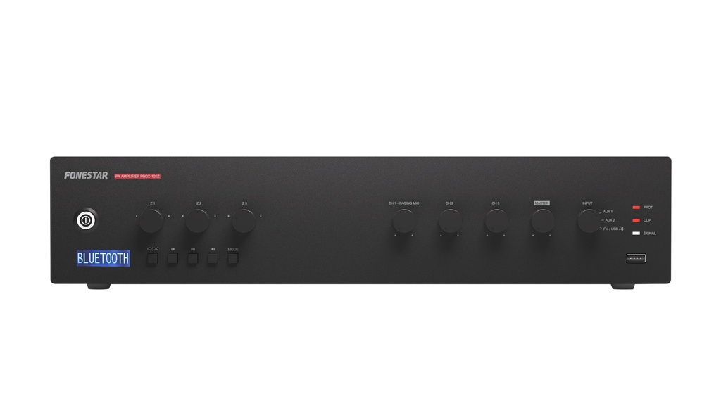 Amplificateur de public address multizone