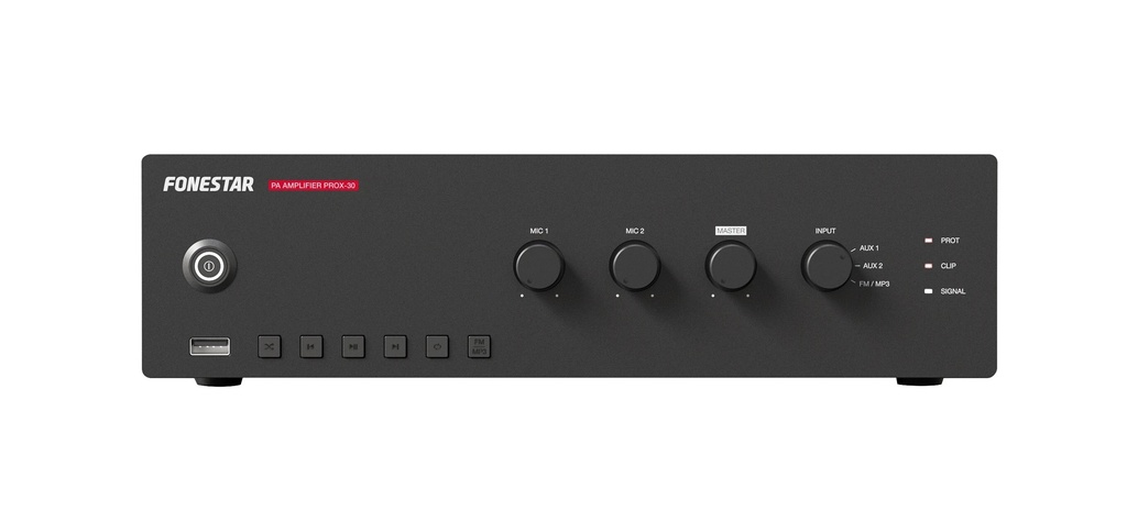 Amplificateur de public address monozone