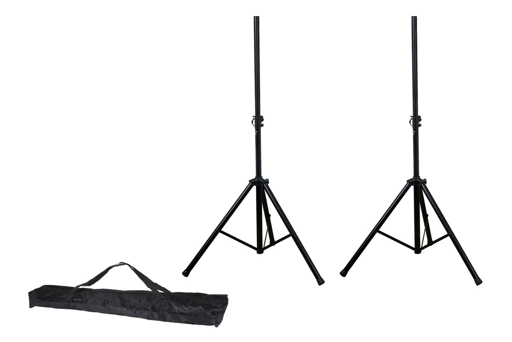 Paire de pieds supports pour haut-parleurs