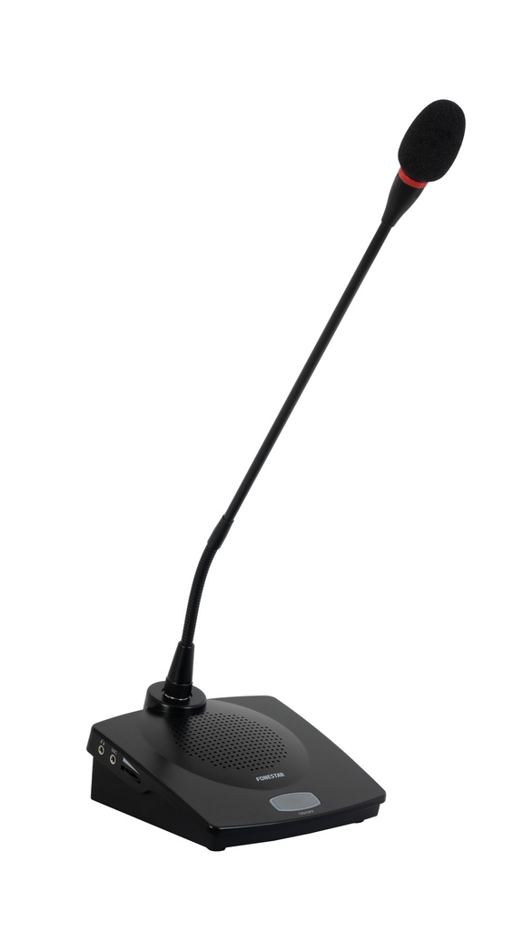 Microphone délégué pour système de conférences