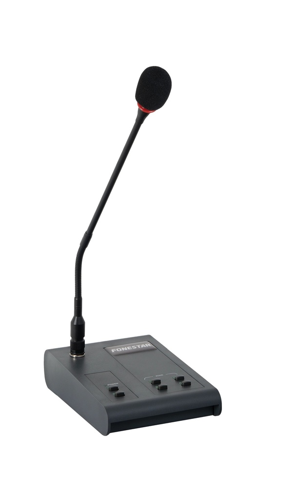 Microphone pour système de public address et d'alarme vocale EN54 SEVEN