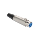 Connecteur audio XLR femelle