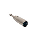 Adaptateur audio Jack 6'3 mm stéréo mâle à XLR mâle