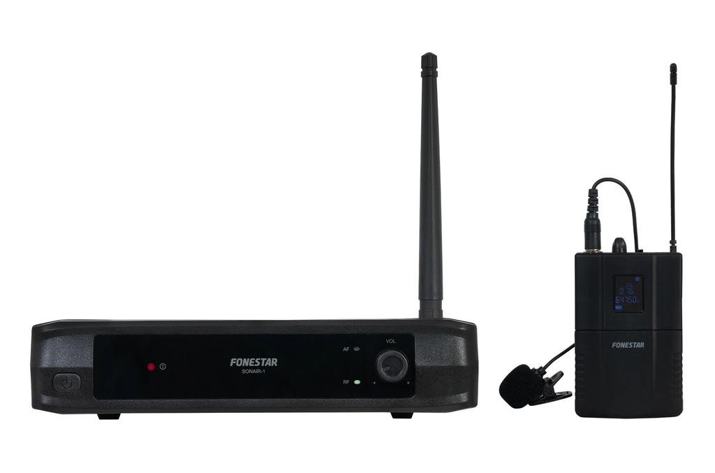 Microphone sans fil de poche UHF, fréquence fixe