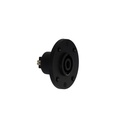 Connecteur haut-parleur femelle 4 contacts avec montage sur châssis et panneau pour rack 19'’
