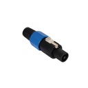 Connecteur de haut-parleur mâle 4 contacts