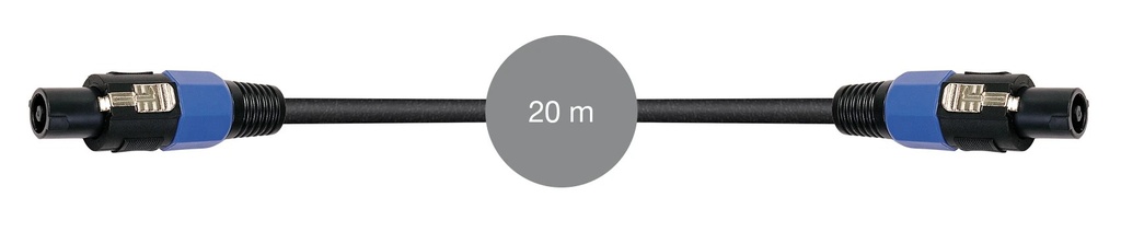 Câble signal d’audio Connecteur haut-parleur mâle à connecteur haut-parleur mâle