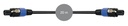Câble signal d’audio Connecteur haut-parleur mâle à connecteur haut-parleur mâle