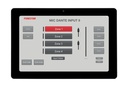 Écran tactile Android 10'' pour exécuter l'interface utilisateur de la matrice de la série NMX.