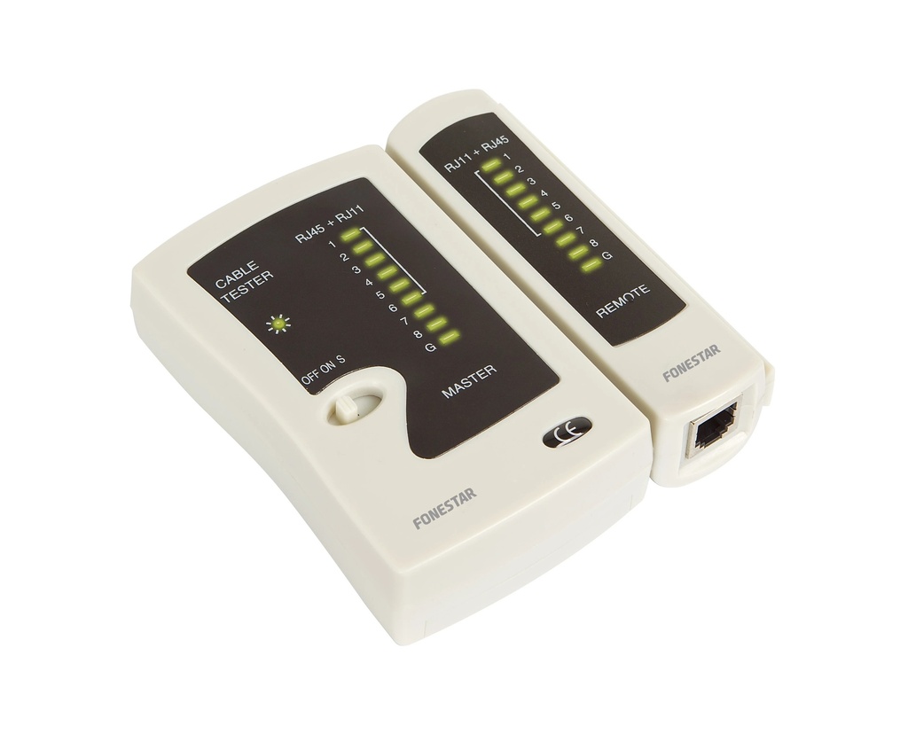 Testeur de câbles RJ-45, RJ-11 et RJ-12