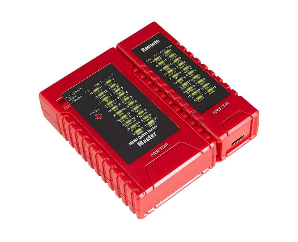 Testeur de câbles HDMI