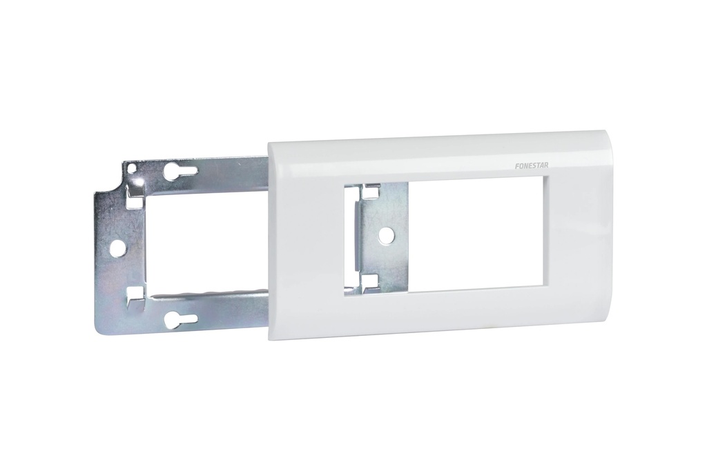 Cadre et 2 châssis pour l'installation dans une boîte de surface mod. WP-148CJ