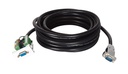 Panneau de connexion VGA à brancher avec câble préinstallé