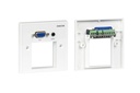 Panneau de connexion intégré avec fenêtre 1 panneau de connexion