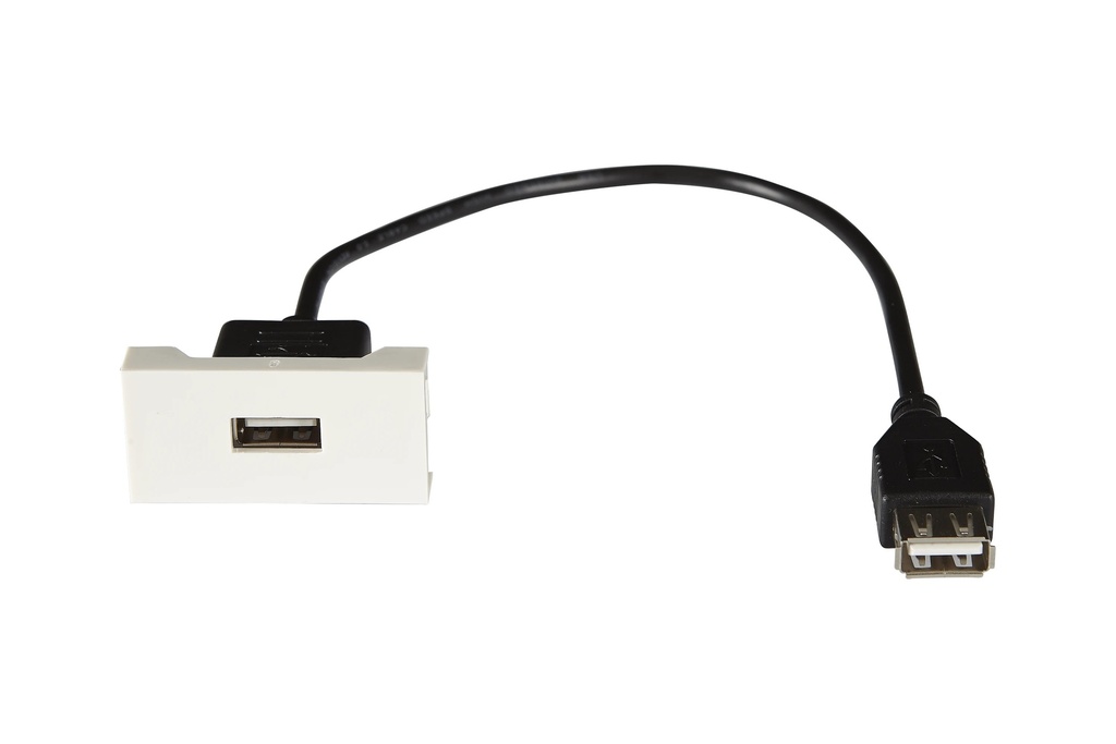 ½ panneau de connexion USB A femelle