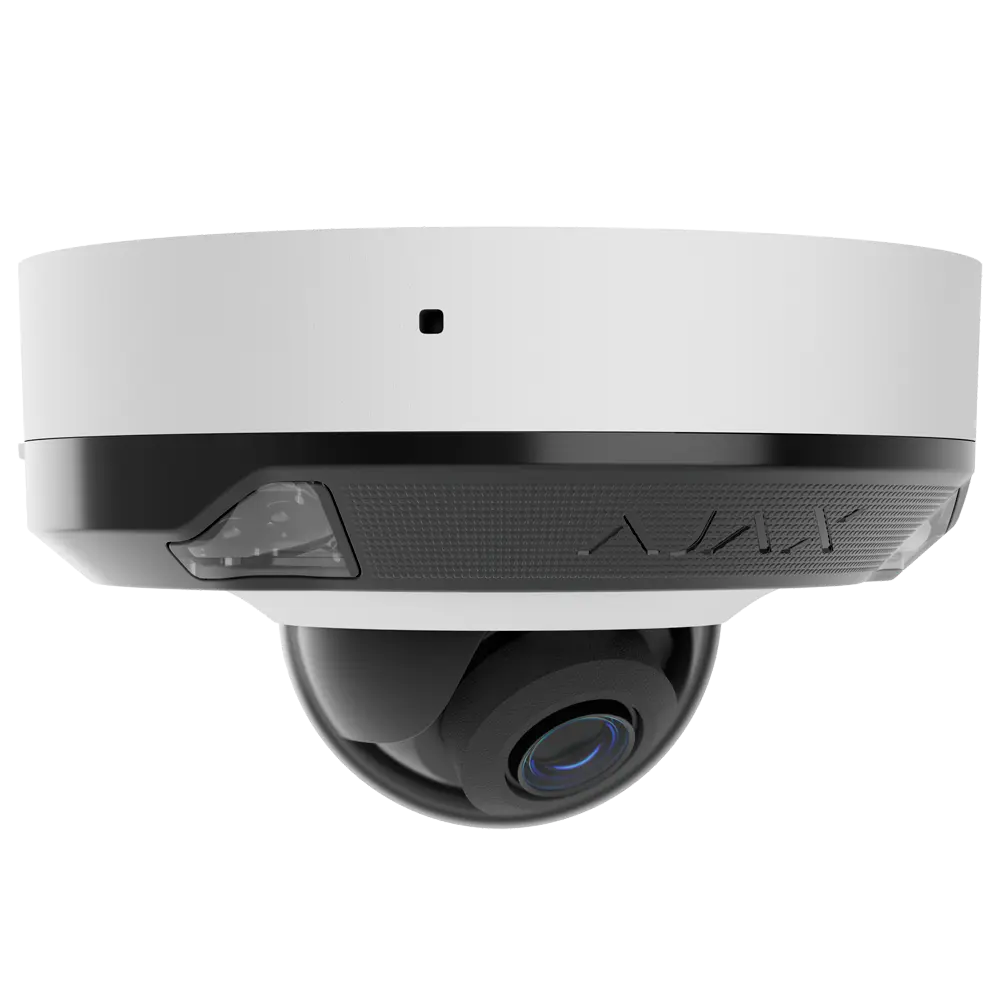 Caméra IP 8 Megapixel - Progressive Scan CMOS - Objectif 2.8 mm, MicroSD jusqu'à 256GB - LED IR 15m, Lumière Blanche 15m PoE 802.3at - Avec l'intelligence artificielle - Compatibilité avec tous les Hub et NVR