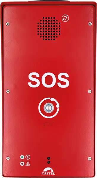 Poste d'appel liaison prioritaire GSM (conforme décret MS70),antenne, alimentation 230V et batterie en cas de coupure secteur. Abonnement GSM 10 ans et carte SIM inclus.