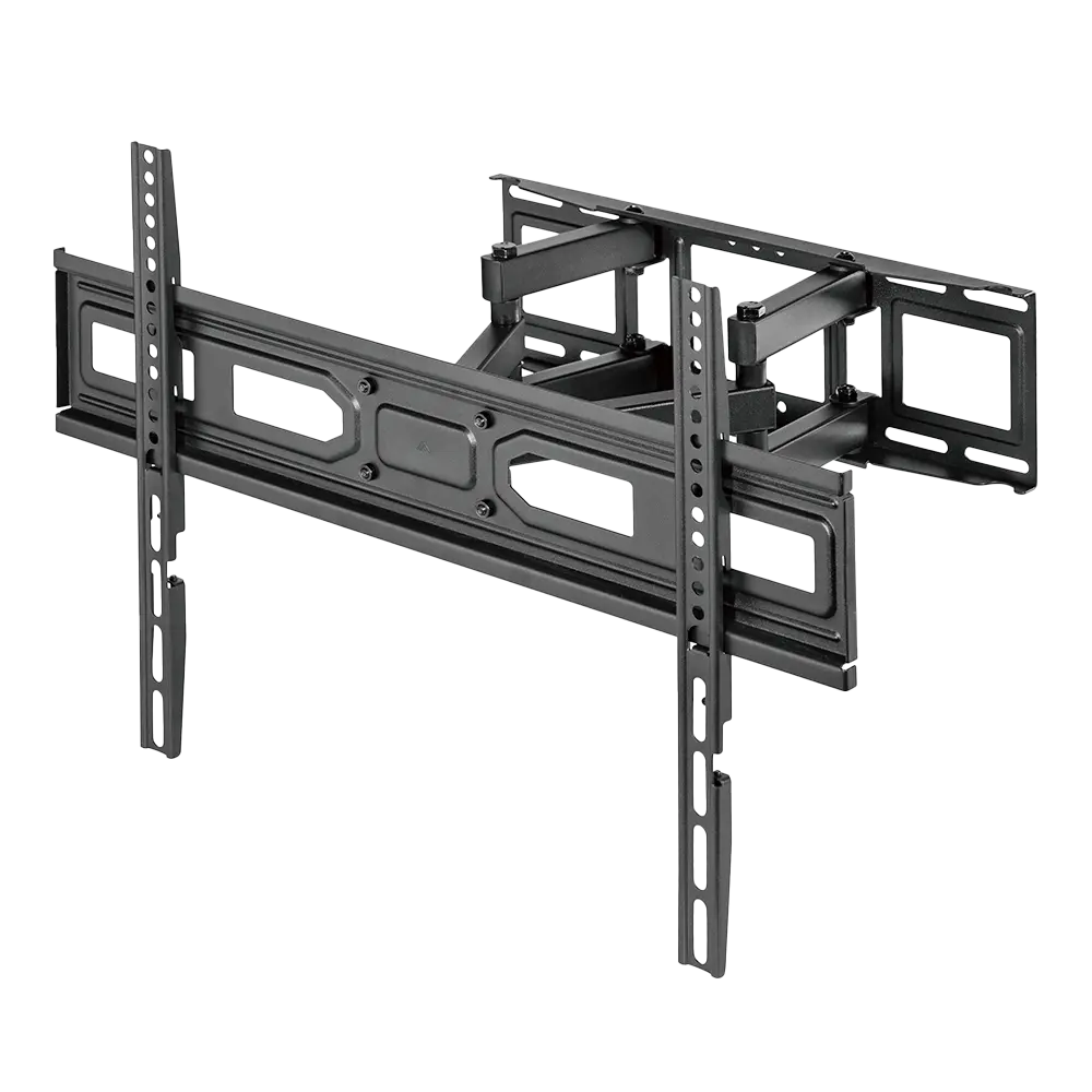 Support mural avec bras articulé Charge maximale supportée : 40 kg VESA : 600 x 400 mm Distance du mur : 67–355 mm Inclinaison : +3°–-15° Rotation : +60°–-60°