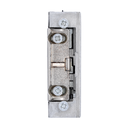 Gâche symétrique à émission 2 temps 10-24 AC/DC 67mm + têtière inox