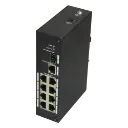Switch industriel 8 ports RJ45 + 1 Uplink GIGA + 1 SFP Vitesse 10/100 Mbps Plug & Play Technologie d'économie d'énergie