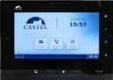 Moniteur IPENEO, pour la réception audio vidéo des appels avec écran couleur 7 pouces tactile - alimentation PoE Poste de réception à fixer au mur ou à poser sur un bureau (option support bureau ref. 540.8000)