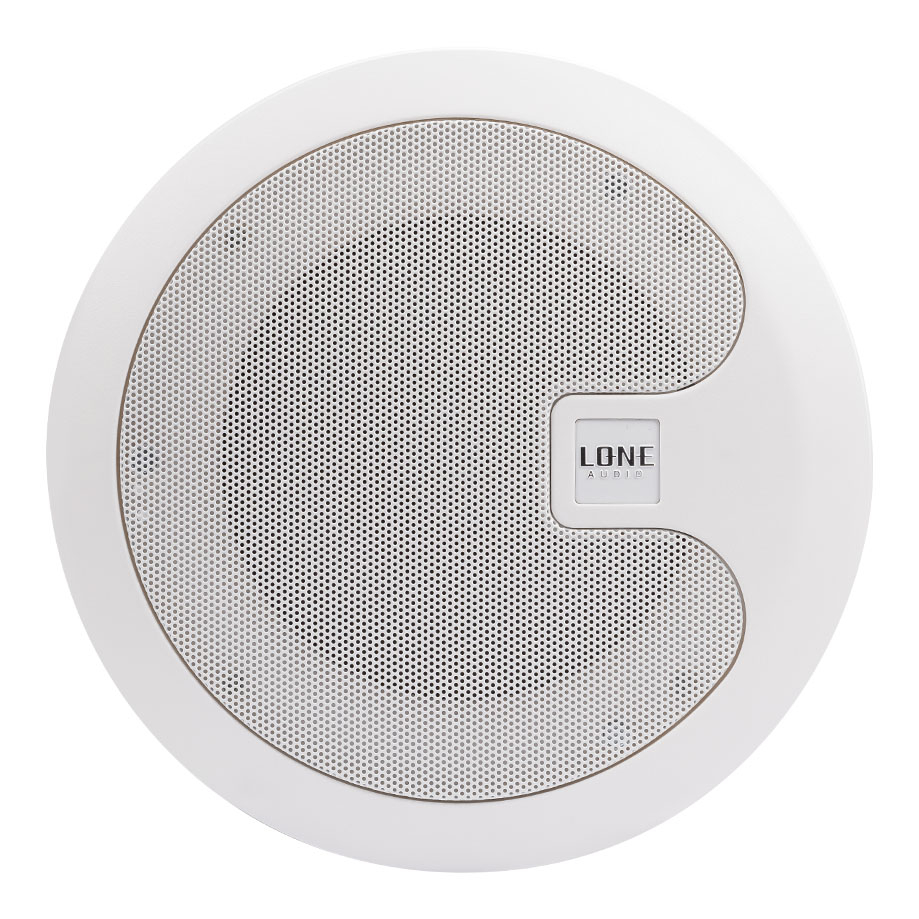 Paire haut-parleurs encastrés blanc 2 voies 80W 8 Ohms