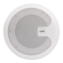 Paire haut-parleurs encastrés blanc 2 voies 80W 8 Ohms