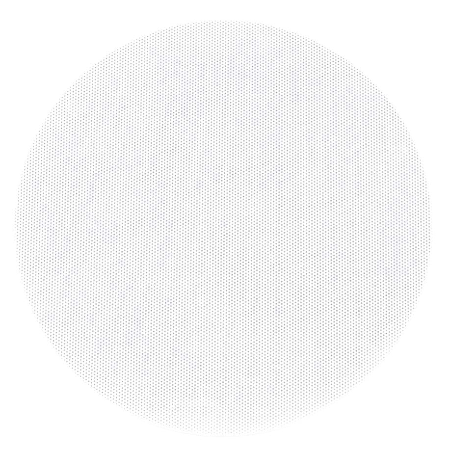 Haut-parleur plafond encastrable 20/10/5W en 100V