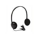 Casque pour récepteur visite (connecteur mini Jack stéréo 90°) Casque pour récepteur visite