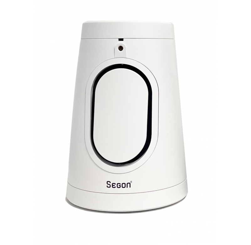 Enceinte bass system suspendue blanche 30W en 100V, câble acier, IP66