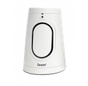 Enceinte bass system suspendue blanche 30W en 100V, câble acier, IP66