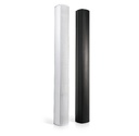 Colonne acoustique noire de 60/30/15/7.5W en 100V /120W en 8 ohms IP55