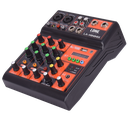 Table de mixage audio multimédia 4 canaux