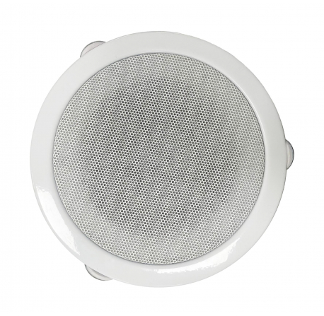 Haut-parleur encastrable de 8 W en POE compatible avec logiciel et matériel réseau IP